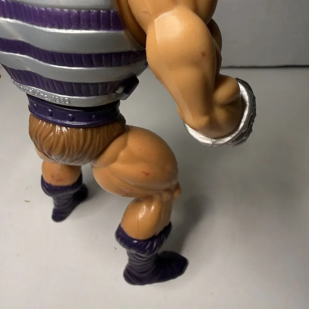 VTG Masters Of The Universe Fisto He-Man Action Figure 1983 With Chest Armor